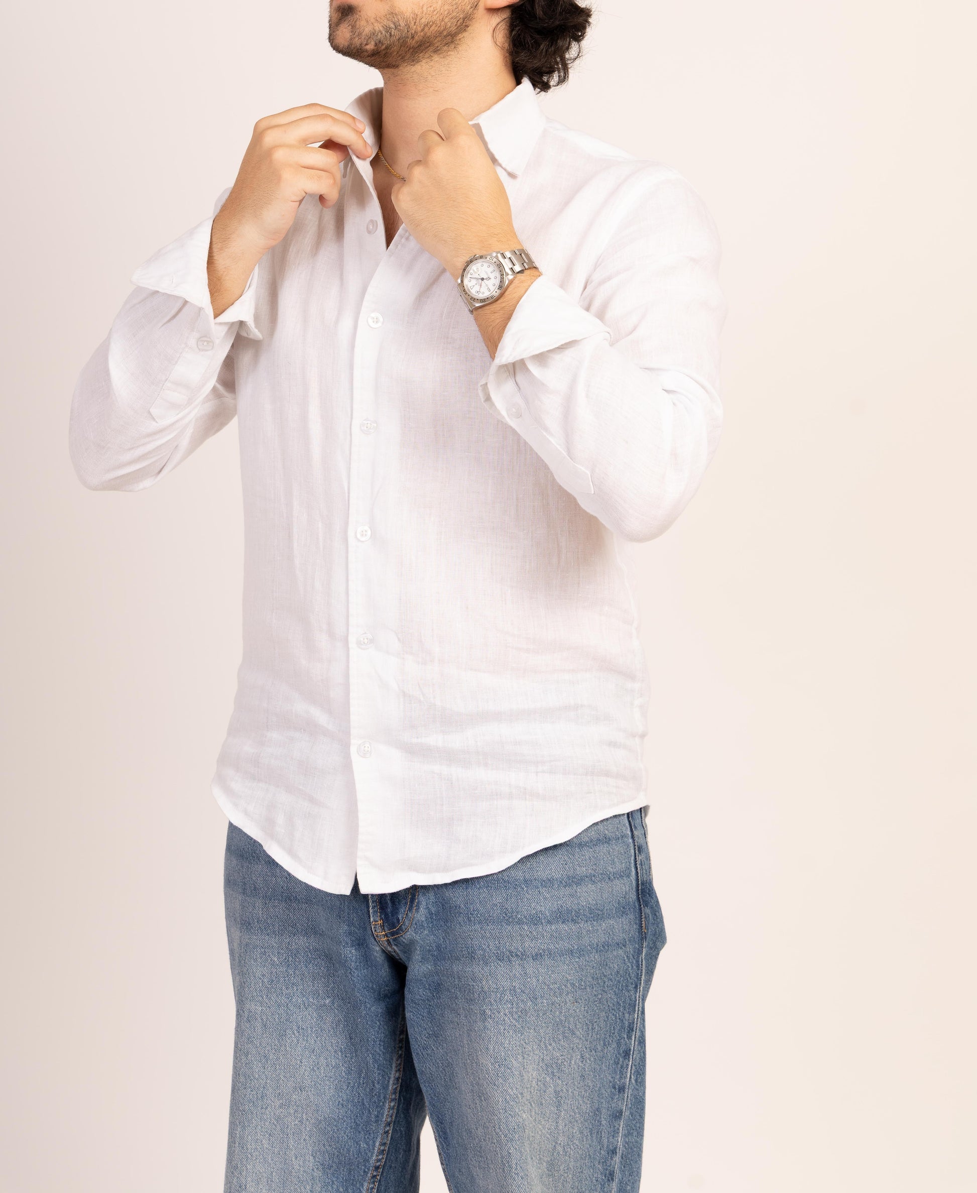 Linen One-Piece Shirt