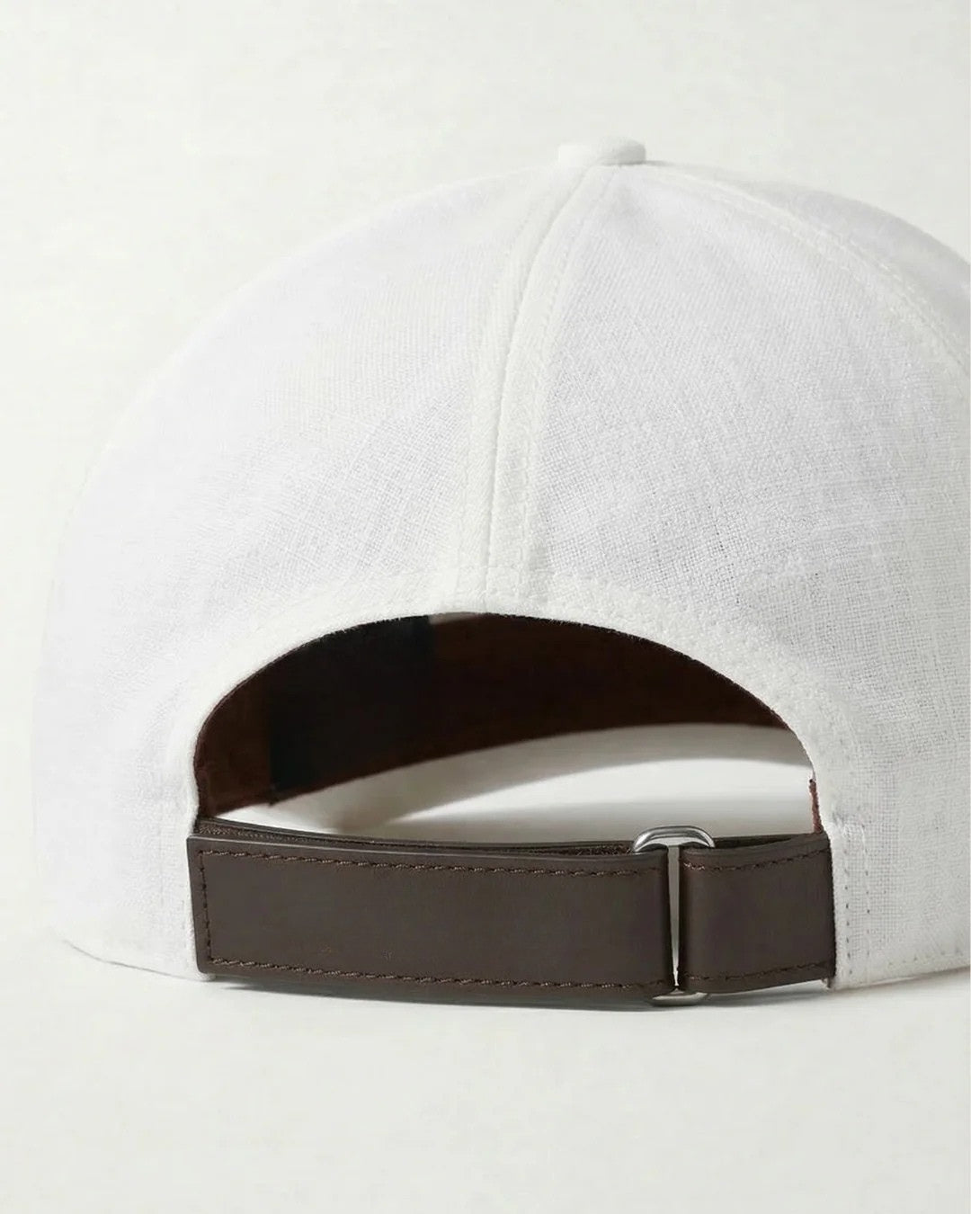Linen Cap | White