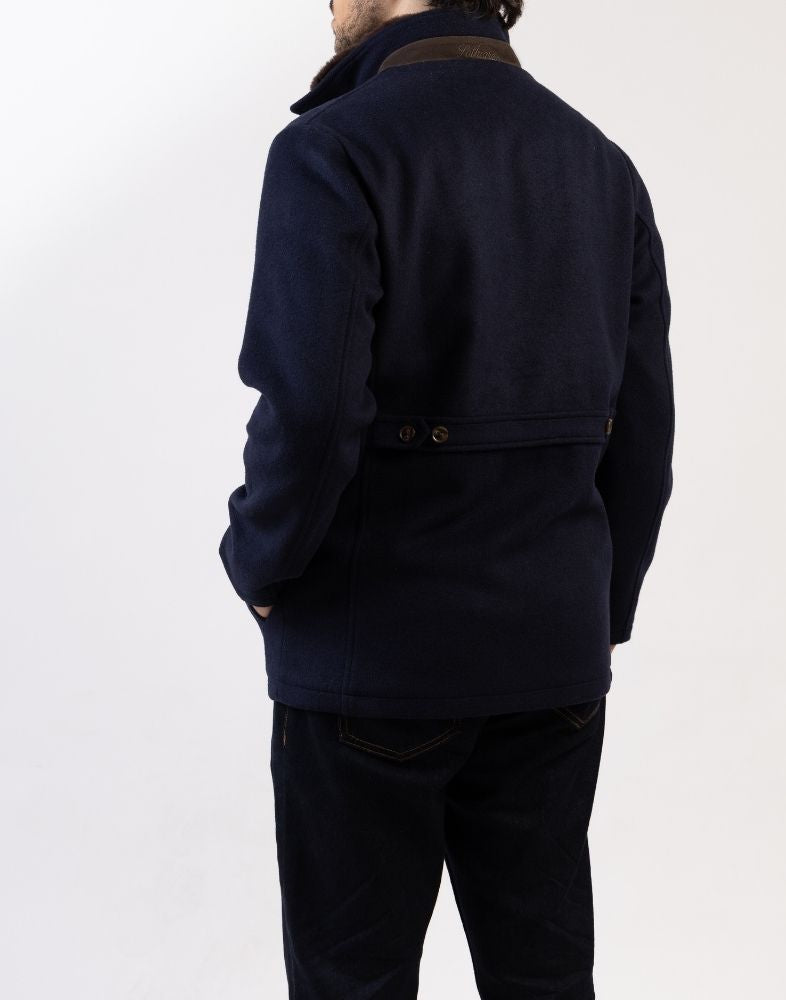 Fur Collar Wool Coat