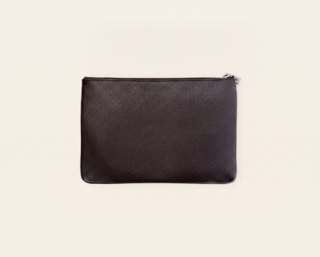 Grain Leather Pouch
