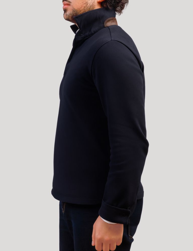 One Piece Collar Polo Longsleeve